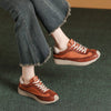 First-Layer Cowhide Handmade Retro Casual Shoes