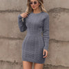 Hippie sweater dress