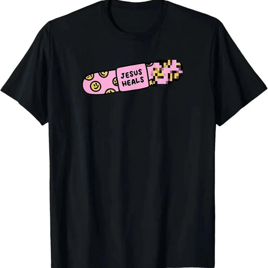 Faith Print Cotton Mens T-Shirts