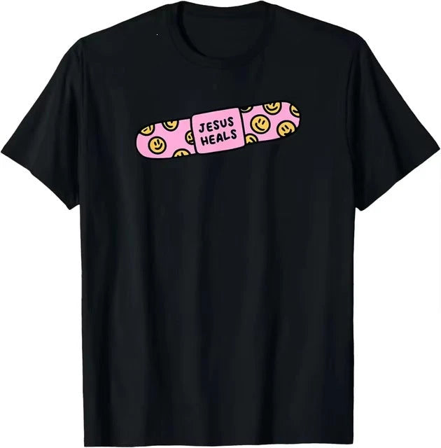 Faith Print Cotton Mens T-Shirts