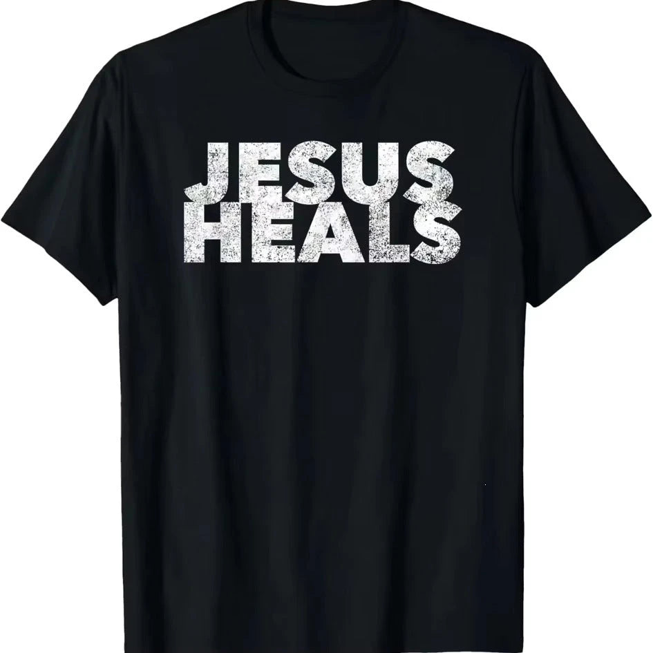 Faith Print Cotton Mens T-Shirts