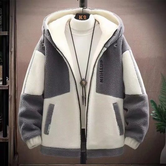 Men's winter sheepskin coat
