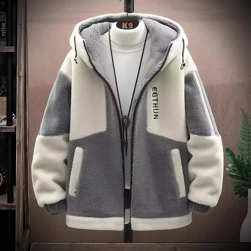 Men's winter sheepskin coat