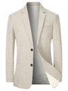 Slim Fit Casual Solid Color Suit Jacket
