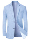 Slim Fit Casual Solid Color Suit Jacket