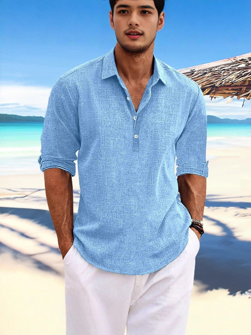 Men's Half-Sleeve Slim Fit Polo Shirt