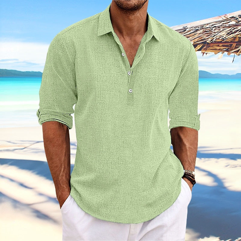 Men's Half-Sleeve Slim Fit Polo Shirt
