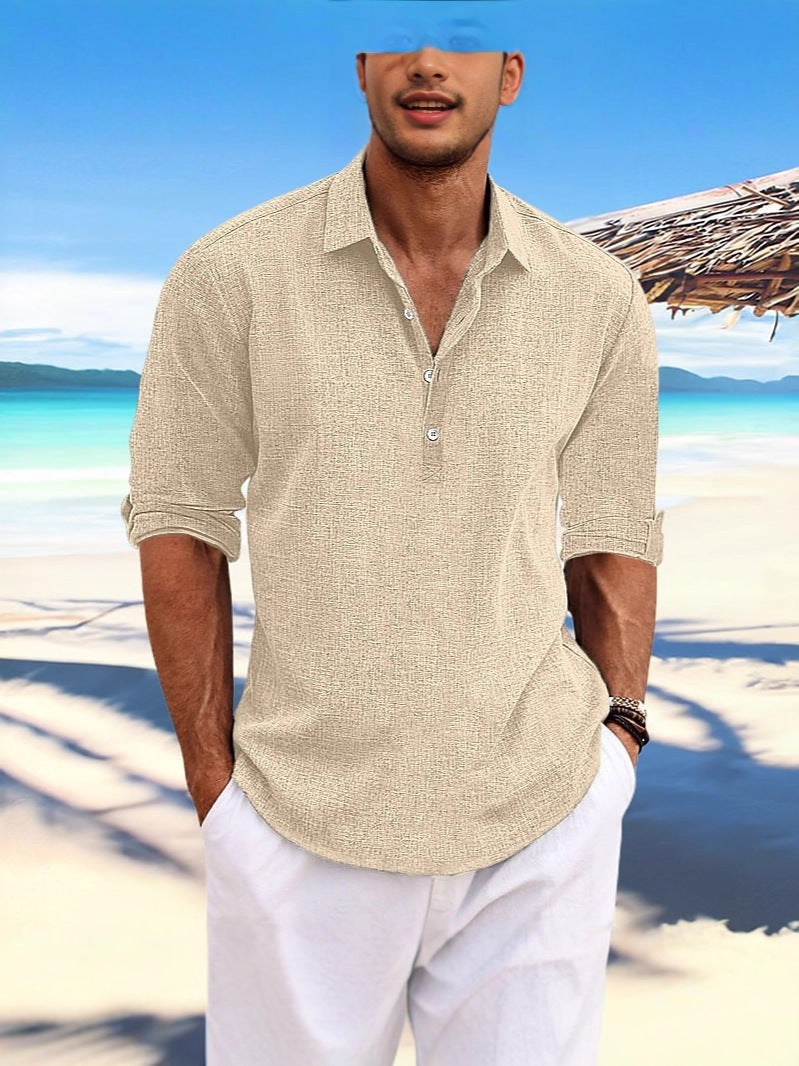 Men's Half-Sleeve Slim Fit Polo Shirt
