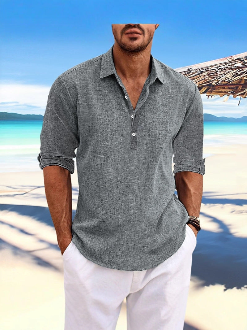 Men's Half-Sleeve Slim Fit Polo Shirt