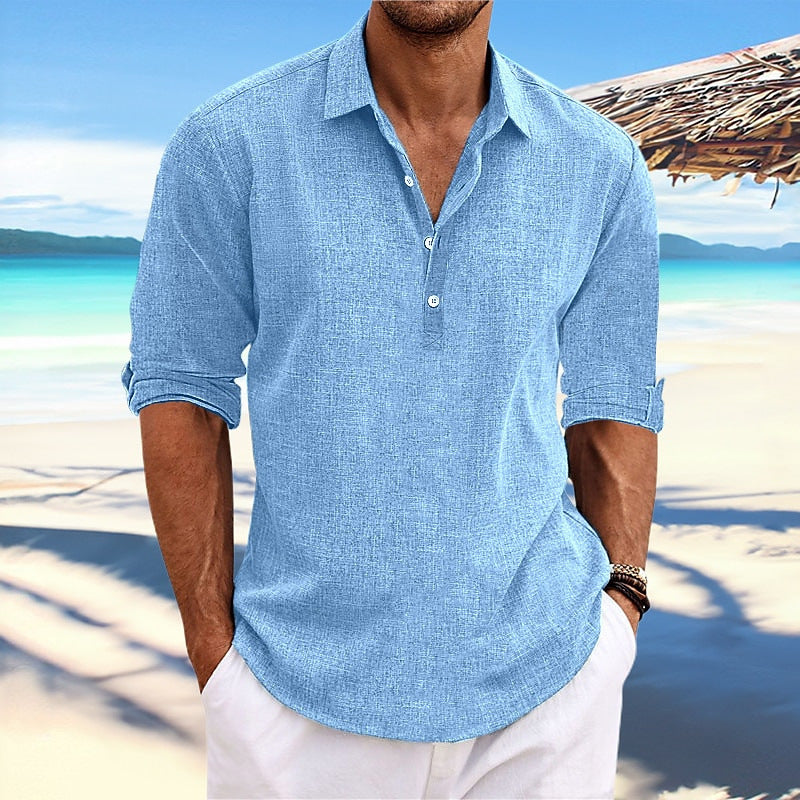 Men's Half-Sleeve Slim Fit Polo Shirt