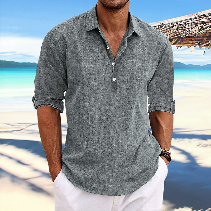 Men's Half-Sleeve Slim Fit Polo Shirt