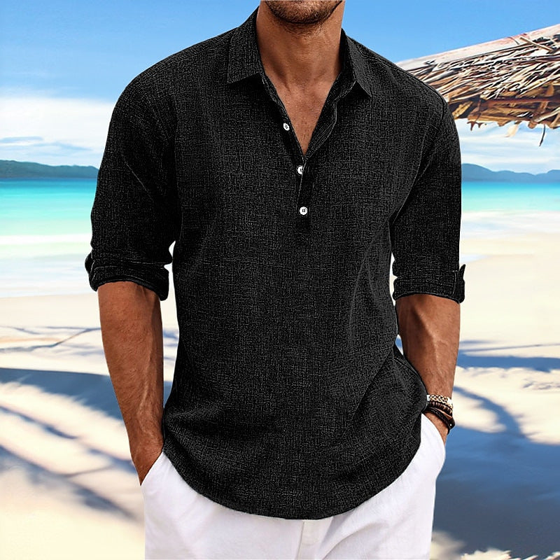 Men's Half-Sleeve Slim Fit Polo Shirt
