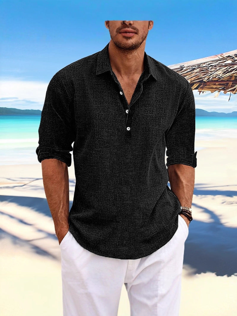 Men's Half-Sleeve Slim Fit Polo Shirt