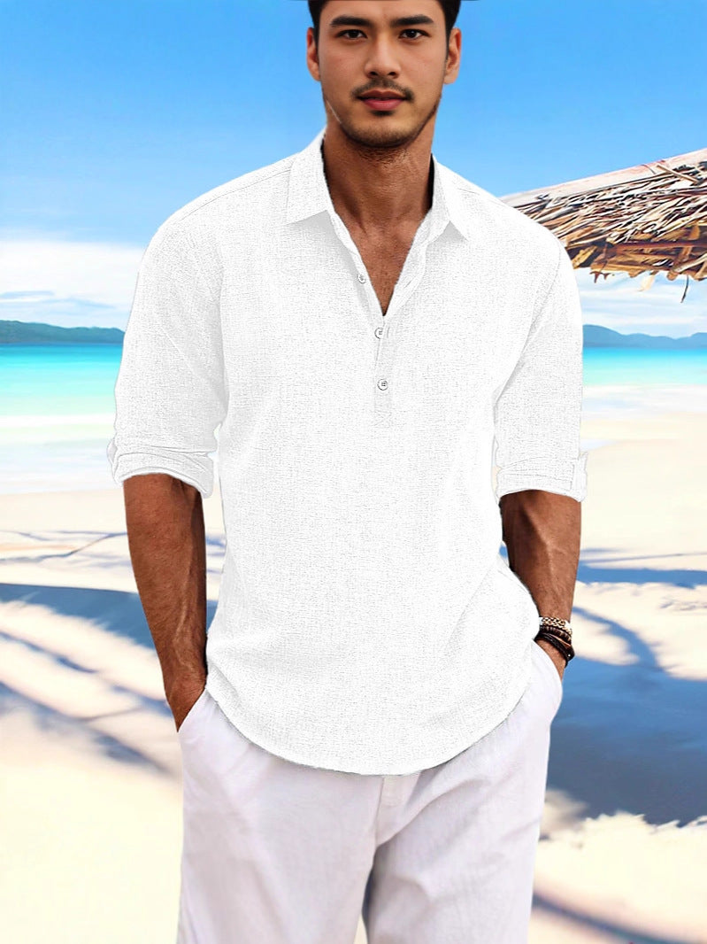 Men's Half-Sleeve Slim Fit Polo Shirt
