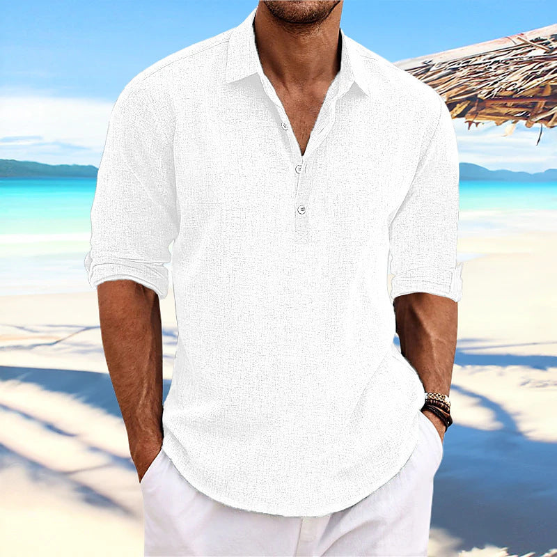 Men's Half-Sleeve Slim Fit Polo Shirt